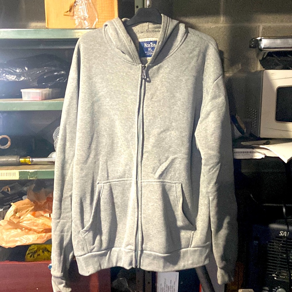 Han Ton Grey Hoodie